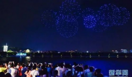 无人机表演视频,无人机表演惊艳呈现